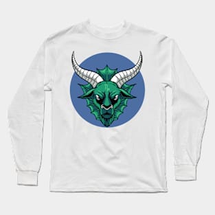 Zodiac - Star Sign - Capricorn - pos Long Sleeve T-Shirt